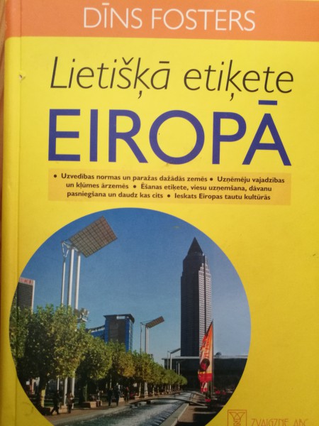 Lietišķā etiķete Eiropā