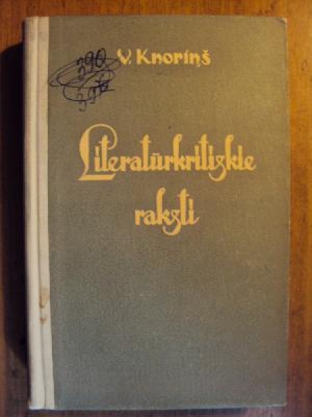 Literatūrkritiskie raksti 