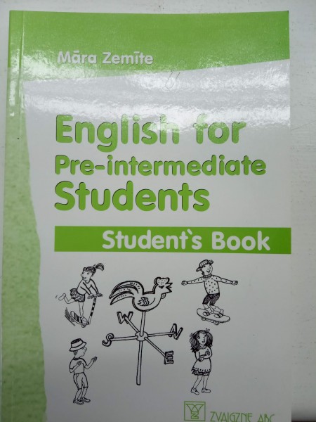 English for Pre-intermediate students