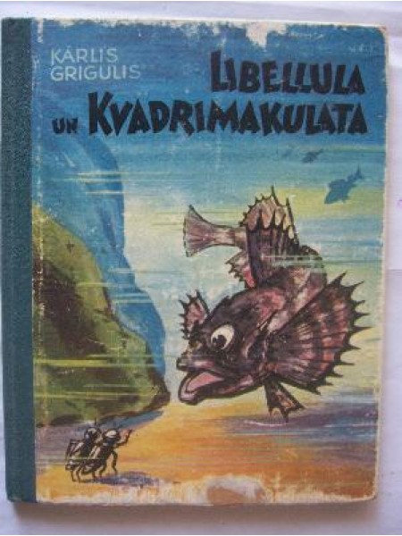 Libellula un Kvadrimakulata 