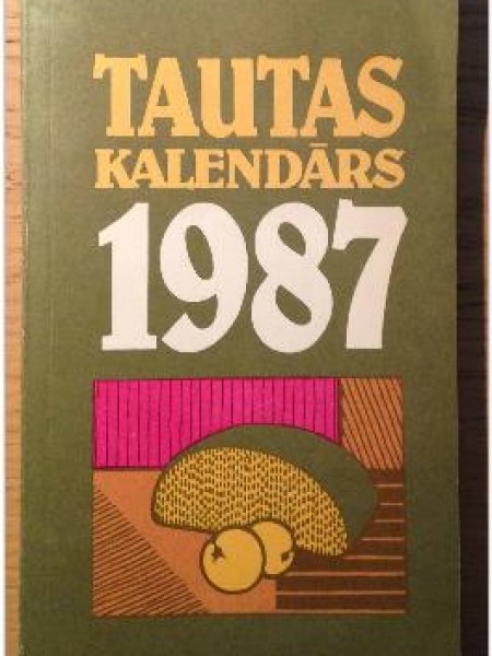 Tautas kalendārs 1987 
