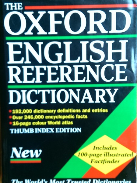 The Oxford English Reference Dictionary