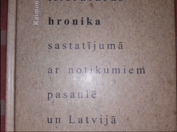 Latviešu literatūras hronika 2