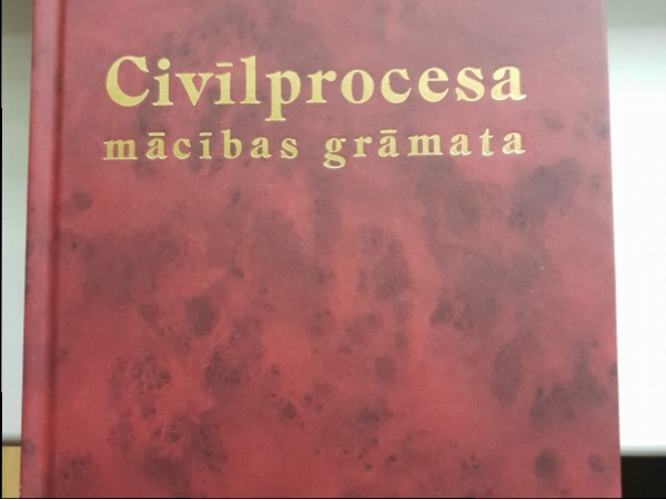 Civilprocesa mācības grāmata