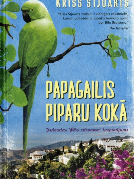 Papagailis piparu kokā