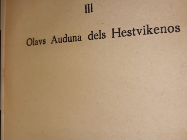 Olavs Auduna dēls Hestvikenos