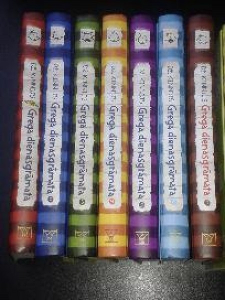 Grega dienasgrāmatas (7 grāmatu komplekts)