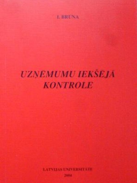 Uzņēmumu iekšējā kontrole