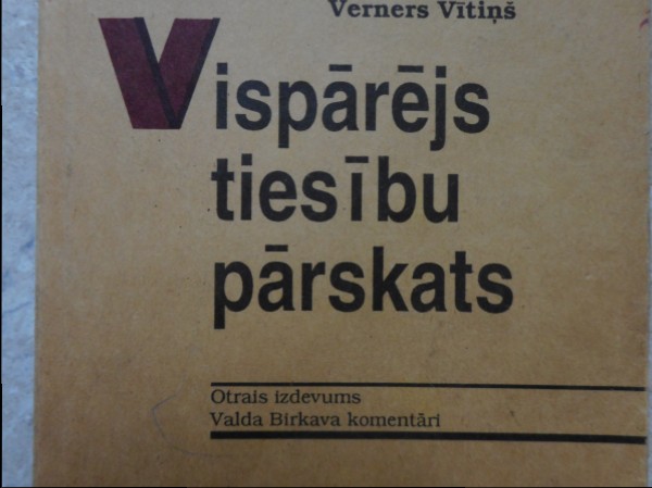 Vispārējs tiesību pārskats