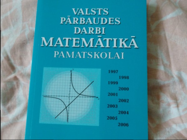Valsts pārbaudes darbi matemātikā pamatskolai