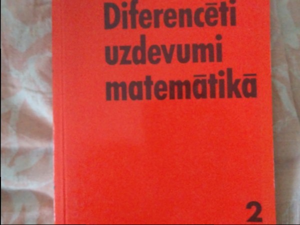 Diferencēti uzdevumi matemātikā 2