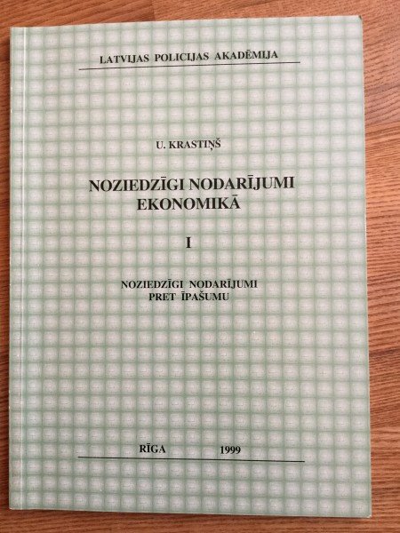 Noziedzīgi nodarījumi ekonomikā I