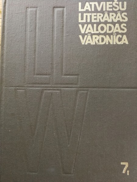 Latviešu literārās valodas vārdnīca