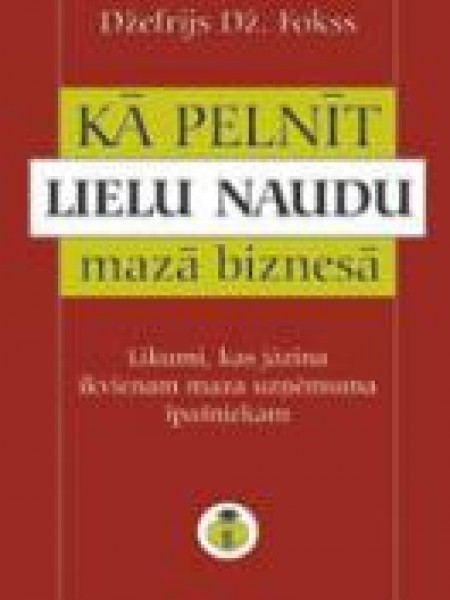 Kā pelnīt lielu naudu mazā biznesā