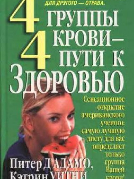 4 группы крови - 4 пути к здоровью