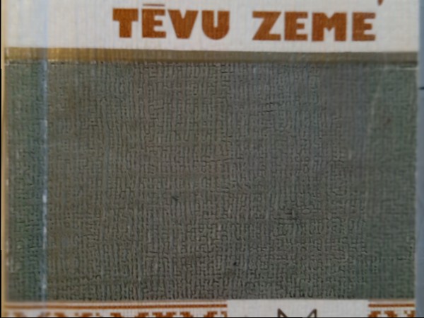 Es dziedāšu par tevi,tēvu zeme