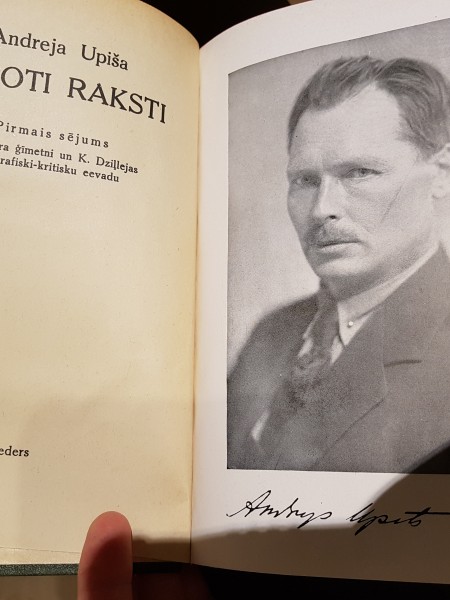 Andreja Upīša kopoti raksti 1.-4. sējumi