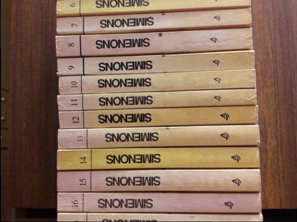 Žoržs Simenovs romāni 1-19