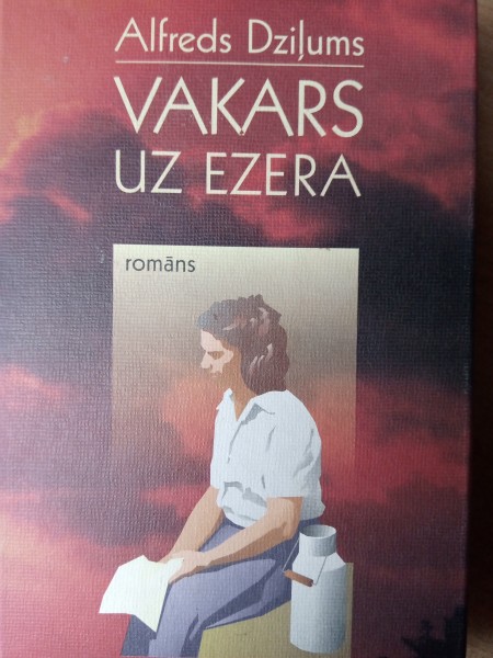 Vakars uz ezera 