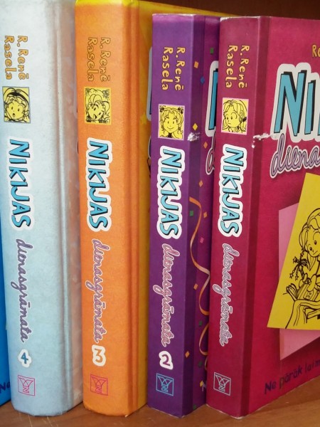 Nikijas dienasgrāmata no 1.-5.daļai