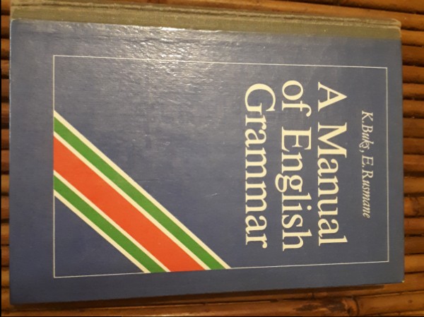 A manual of English Grammar