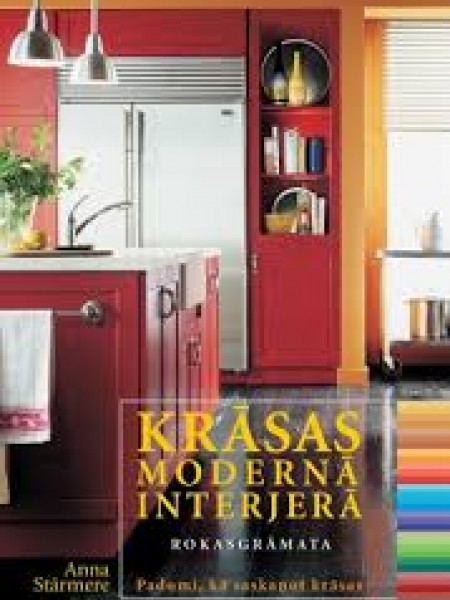Krāsas modernā interjerā