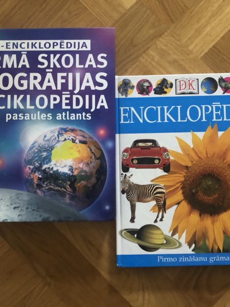 Pirmā skolas ģeogrāfijas enciklopedija un pasaules atlants