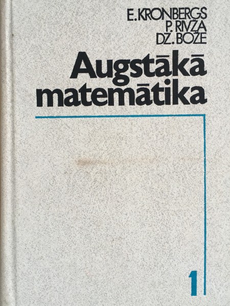 Augstākā matemātika 1