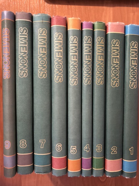 Simenons 1. - 9. grāmatai