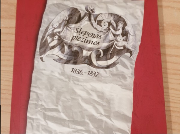 Slepenās piezīmes 1836.-1837.