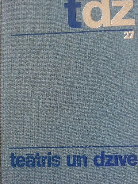Teātris un dzīve 27