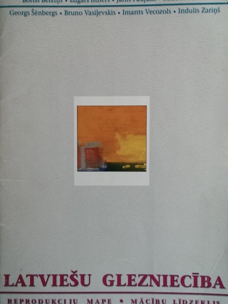 Latviešu glezniecība. Reprodukciju mape - mācību līdzeklis