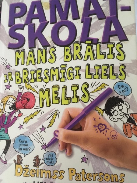 Pamatskola: mans brālis ir briesmīgi liels melis