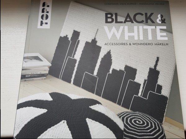 Black and White Accessoires und Wohndeko häkeln