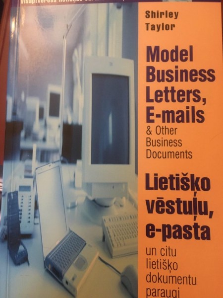 Lietišķo vēstuļu, e-pasta un citu lietišķo dokumentu paraugi
