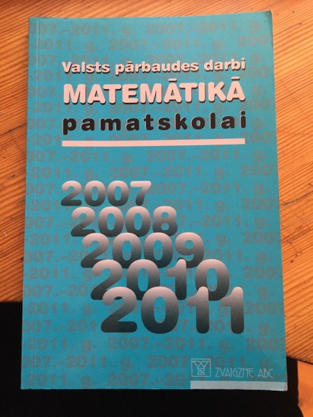Valsts pārbaudes darbi matemātikā pamatskolai