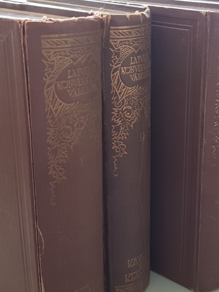 Latviešu koversācijas vārdnīca  16., 17., 18., 21.sējums