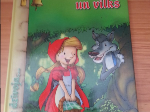 Sarkangalvīte un vilks