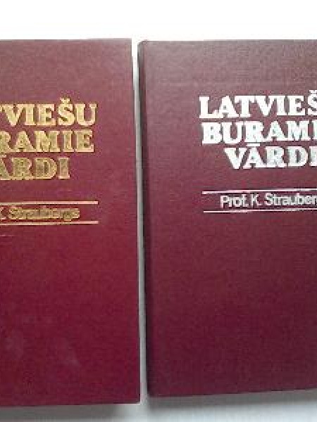 Latviešu buramie vārdi 1. un 2.daļa