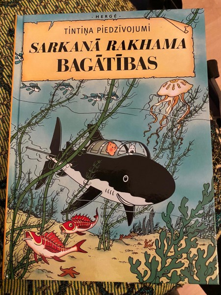 Tintiņa piedzīvojumi. Sarkanā Rakhama bagātības