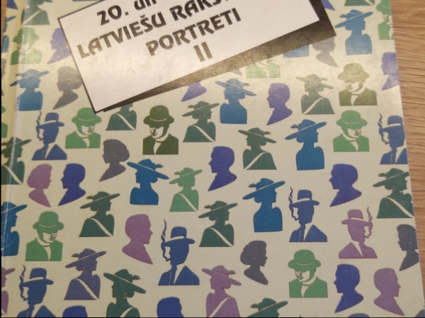 Latviešu rakstnieku portreti. 2. daļa. 