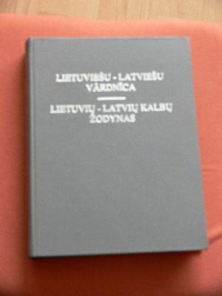 Lietuviešu - latviešu vārdnīca