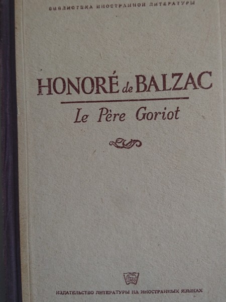 Le Pere Goriot