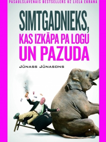 Simtgadnieks, kas izkāpa pa logu un pazuda