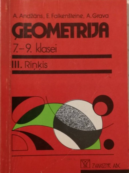 Ģeometrija 7.-9. klasei III. Riņķis