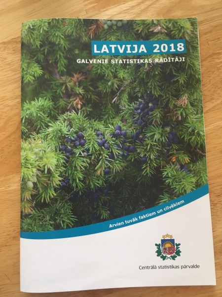 Latvija 2018 - galvenie statistikas rādītāji