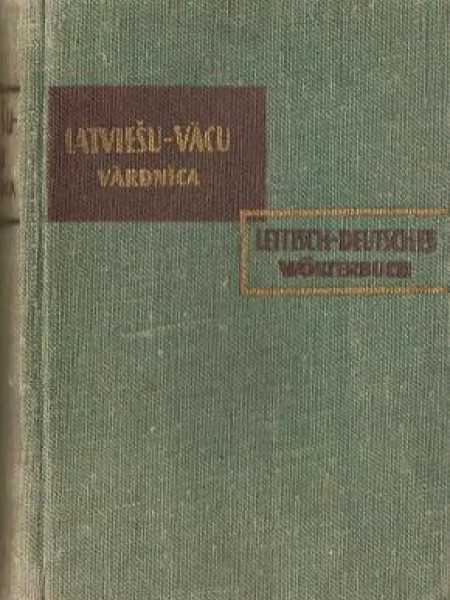 Latviešu-vācu vārdnīca
