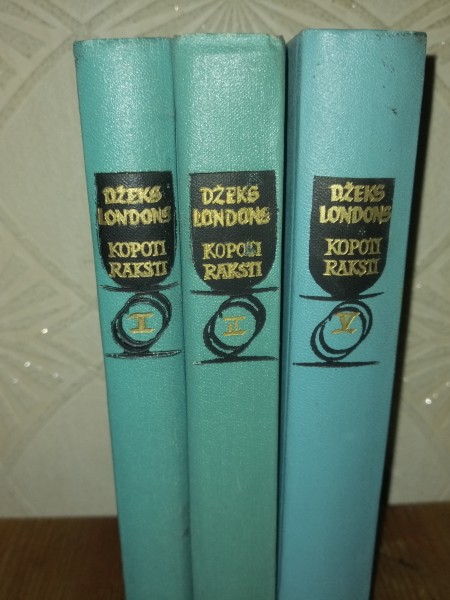 Kopotie raksti. I,II,V Sējums