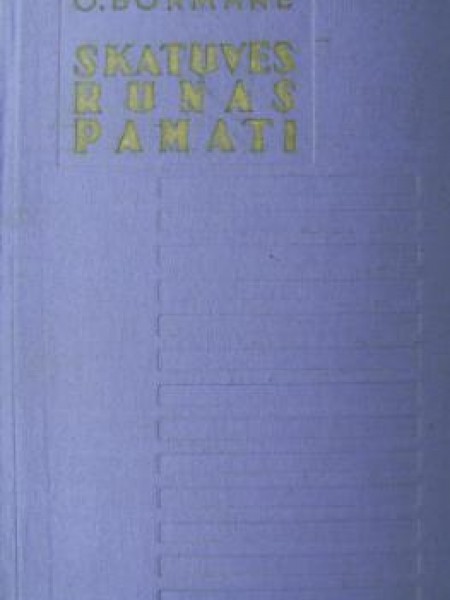 Skatuves runas pamati