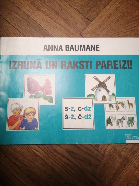 Izrunā un raksti pareizi, skaņas S-Z, Š-Ž